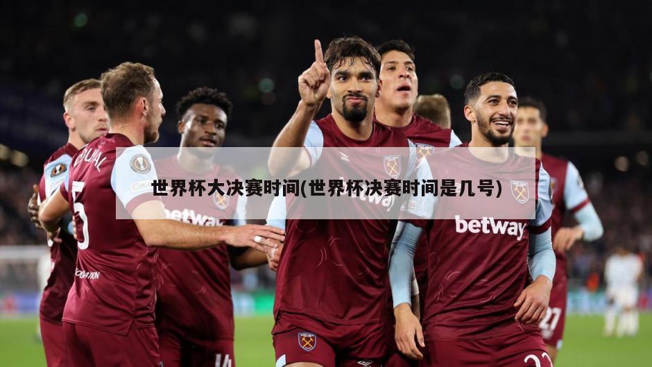 世界杯大决赛时间(世界杯决赛时间是几号)