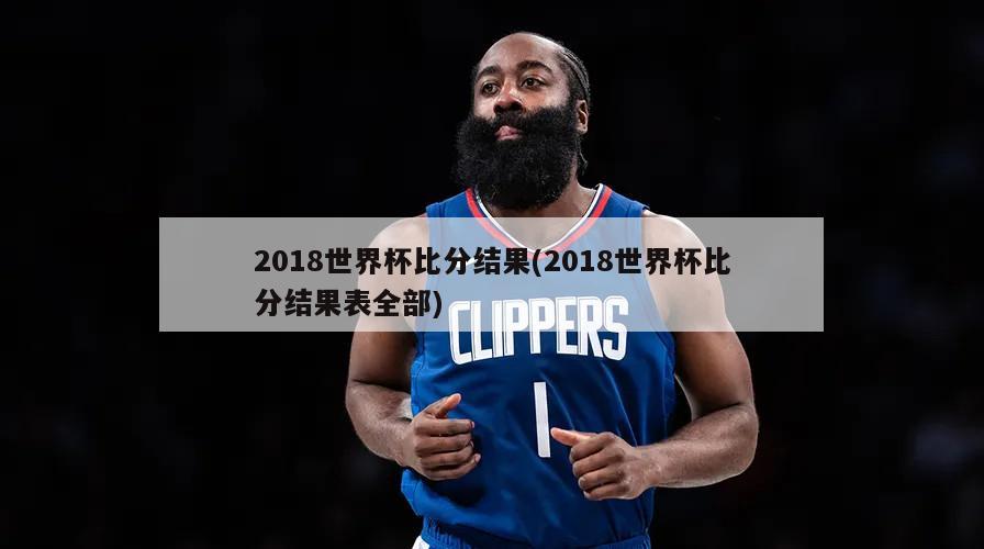 2018世界杯比分结果(2018世界杯比分结果表全部)