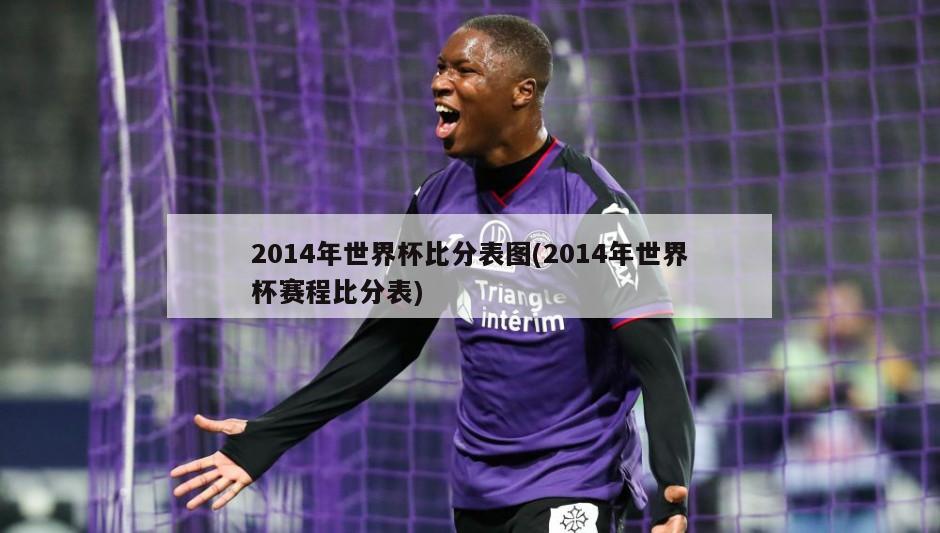 2014年世界杯比分表图(2014年世界杯赛程比分表)