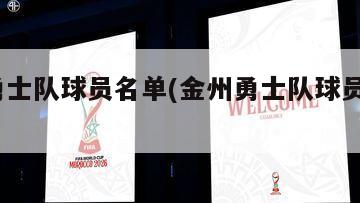 金州勇士队球员名单(金州勇士队球员名单17)